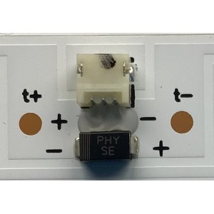 KIT DE LEDS PARA TV LG (3 PZ) / NUMERO DE PARTE SHINEON M08-AR34030-0801N-4718H / G01340YM0800R / HP-S-H-1Y4-0002 / QUS3B4 / PANEL CT340WFDA / MODELO 34WP500-BJ.AUSECDN